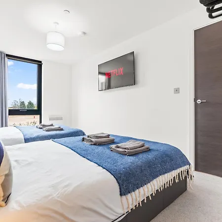 Flat With Gym & Parking- Sleeps 8 - Close To Minister York